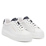Superge Tommy Hilfiger Th Feminine Platform Monogram FW0FW09594 Bela