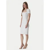 Marciano Guess Cocktail obleka 6RGK12 7357A Bela Regular Fit