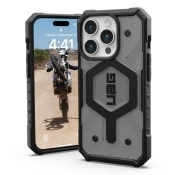 Ovitek UAG Pathfinder Clear MagSafe za iPhone 15 Pro - ash