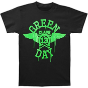 Green Day Majica Neon Black Unisex Black 2XL