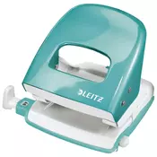 Leitz luknjač WOW, do 30 listov, Ice Blue, blister