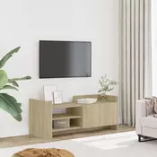 TV ormaric boja hrasta sonome 100x35x40 cm konstruirano drvo