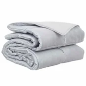 Vidaxl Polna celoletna prevleka srebrna 200 x 240 cm