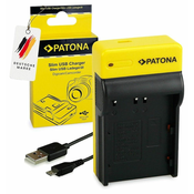 PATONA Photo Nikon EN-EL3/EN-EL3E tanek polnilec, USB
