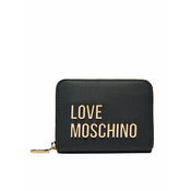Denarnica Love Moschino ženska, črna barva, JC5613PP1LKD0000