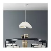 Brilagi - Luster na sajli WABI SABI 1xE27/40W/230V precnik 42 cm, bela
