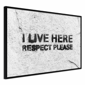 Poster - Respect 30x20