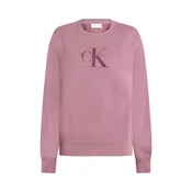 Calvin Klein Jeans Majica vinsko rdeča / pastelno rdeča