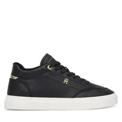 TOMMY HILFIGER Nizke superge Chic zlata / črna