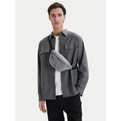 Calvin Klein Torbica za okrog pasu  modra / siva / svetlo siva