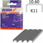 Sponke K11 za ročni zabijalec, dolžine 8mm (pak=1000kos) | DEDRA