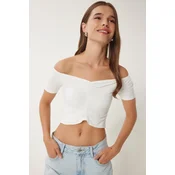 Happiness Istanbul Ženska bluza LII00117, Krem