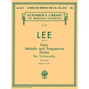 40 Melodic and Progressive Etudes, Op. 31 - Book 2: Cello Method