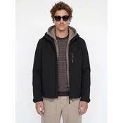 JACK & JONES Prehodna jakna JCOLEGACY črna
