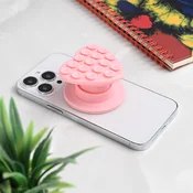 Stiker za mobilni telefon Magnetic Heart, Roze