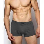 Mens fitted boxers ATLANTIC - dark gray