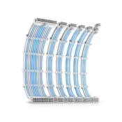Podaljški kablov za napajanje ANTEC Sleeved Extension Cable Kit, beli-modri