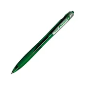 shumee Kemični svinčnik Pilot rexgrip F. Polnjen z oljem. Zelen.