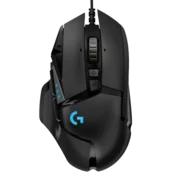 Miška LOGITECH Gaming G502 Hero RGB, optična, 25600dpi, črna, USB