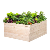 ATMOWOOD Lesena visoka greda 120 x 120 x 60 cm