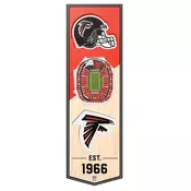 Atlanta Falcons 3D Stadium Banner slika