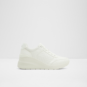 White womens wedge sneakers ALDO Iconistep