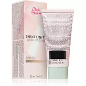 Wella Professionals Shinefinity Zero Lift Glaze demi-permanentna barva za lase odtenek 09/07 - Bež Sand 60 ml
