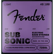 Fender Super 7250 Strune za bas kitaro (Kot novo)