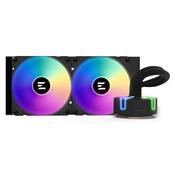 Zalman vodni hladilnik Reserator5 Z24 ARGB/240 mm ARGB/ZE1225ASHx2/črn