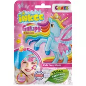 Craze INKEE Unicorn maska iz platna za otroke 5y+ 1 kos