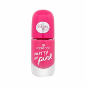 Essence Gel Nail Colour brzosušeci lak za nokte s efektom sjaja 8 ml nijansa 57 Pretty In Pink