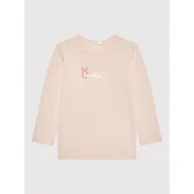 United Colors Of Benetton Bluza 3I9WA100T Roza Regular Fit
