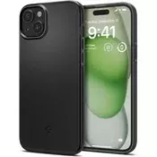 UNBRANDED Ovitek Spigen Thin Fit za iPhone 15 Plus - črn