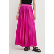 Suknja MAX&Co. boja: ružicasta, maxi, širi se prema dolje, 2416771014200