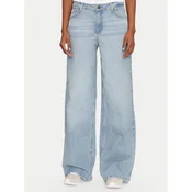 Guess Jeans Jeans hlače W4BA0Y D5CCA Modra Wide Leg