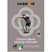FAIRMOVE Fitness Band Ultimate (Silver) - 1 Kom.