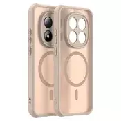 Hibridni ovitek HaloFrost II MagSafe za Xiaomi Redmi Note 15 Pro 5G - gold