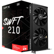 XFX SPEEDSTER SWFT210 RADEON RX 7600XT SWFT Gaming Graphics Card with 16GB GDDR6 HDMI 3xDP, AMD RDNA