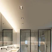 Wever & Ducré Lighting WEVER & DUCRÉ LED-Downlight Plano 2.0 črn, zatemnjiv - Dnevna soba/jedilnica - Sodobni - Aluminij