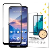 MG Full Glue Super Tough zaščitno steklo za Nokia 5.4, črna