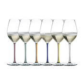 RIEDEL FATTO A MANO Set caša za šampanjac, 6 komada, 459ml, Šarene