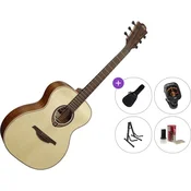 LAG Tramontane 88 T88A Premium SET Natural Akustična kitara Jumbo
