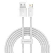 Baseus Dynamic USB tip-A – iPhone, podatkovni kabel za brzo punjenje 2,4 A, 2 m, bijeli