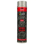 Sprej za platišča srebrn 600ml WHEEL SILVER 604007 Motip - 600 ml