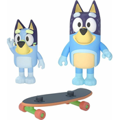 Paket dveh figuric - Skateboard (BLUEY & BANDIT) - 1 k.