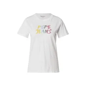 Pepe Jeans Majica modra/rumena/staro roza/bela