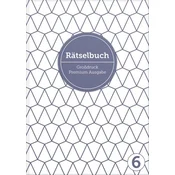 Deluxe Rätselbuch Band 6. XL Rätselbuch in Premium Ausgabe für ältere Leute, Senioren, Erwachsene und Rentner im DIN A4-Format m