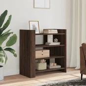 Komoda boja smedeg hrasta 73,5x35x75 cm konstruirano drvo