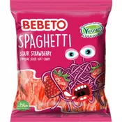 BOM.BEBETO SPAGHETTI STRAWBERRY 80G