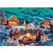 Gibsons - Puzzle Noč severnega sija - 1 000 kosov